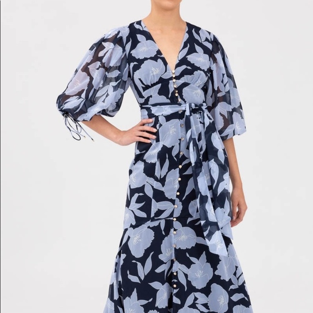 Keepsake Title midi dress 8 (US L)